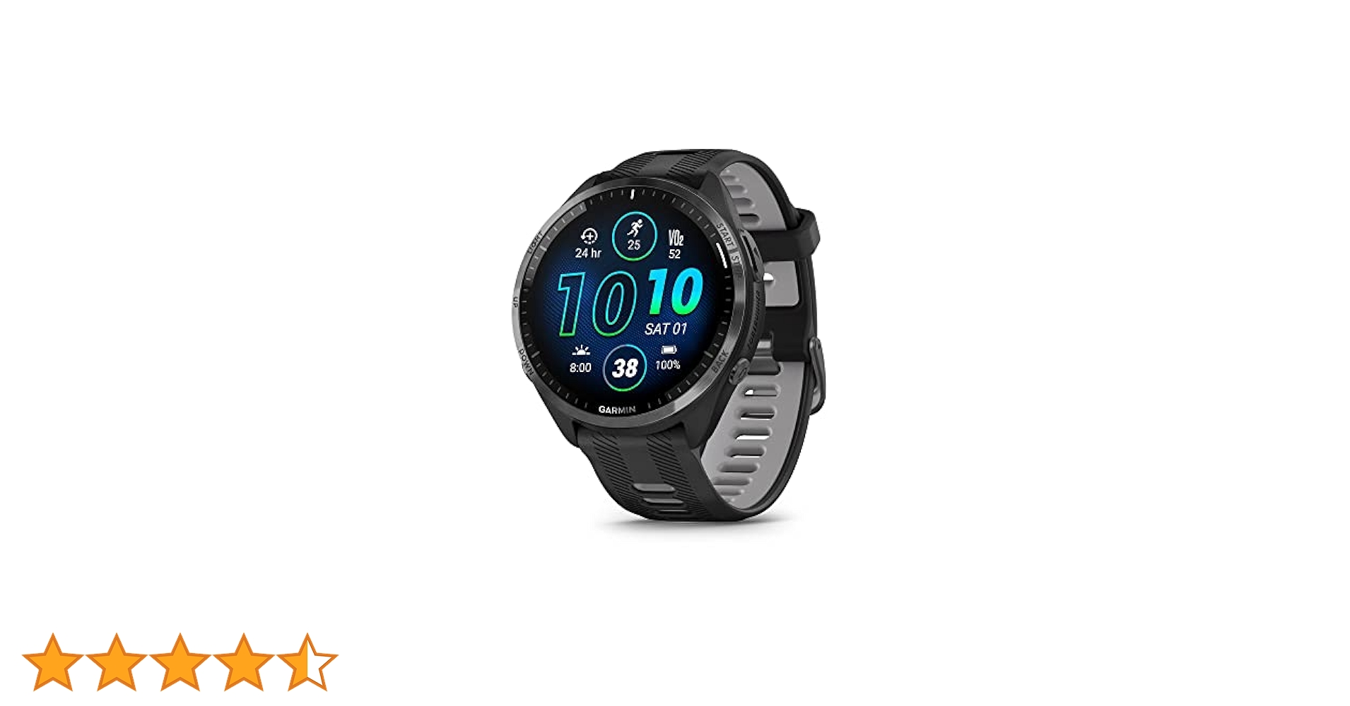 【ほぼ未使用】GARMIN Forerunner 965 Black Garmin Forerunner 965 Black Men Smart Amoled Sport watch